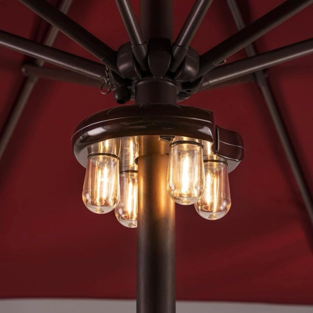 Outdoor Patio Umbrella with LED Lights